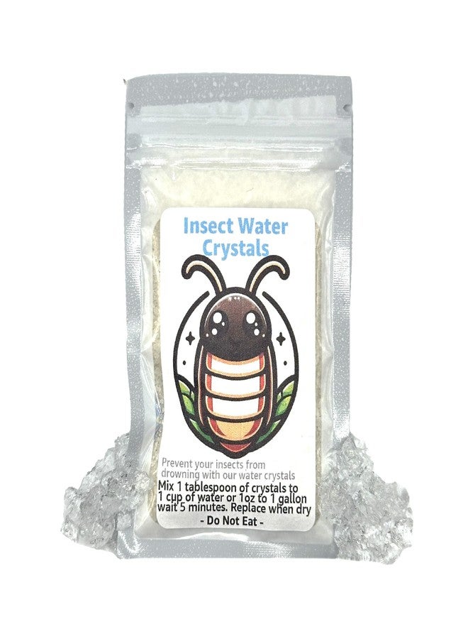 CTWPets Insect Hydration Crystals, 1oz Bag, Hydrate Insects - Image 1